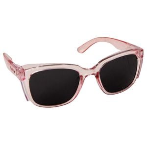 Bolle Safety Pink Crystal Frame STKS 410 Smoke Lens Platinum Safety Glasses