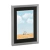 Nicola Spring Photo Frame with A5 Mount - A4 (8" x 12") - Grey