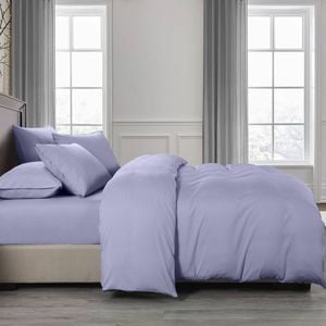 Royal Comfort 2000tc 6 Piece Bamboo Sheet & Quilt Cover Set Grey King