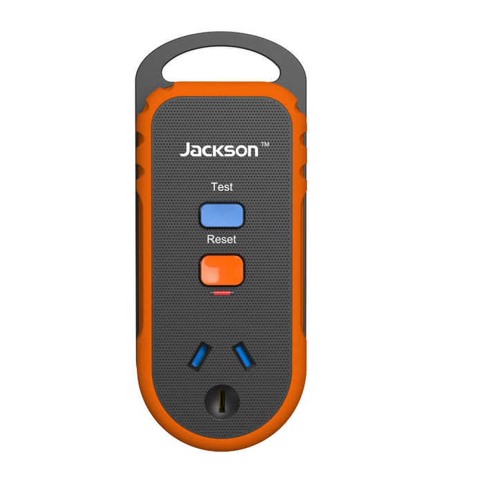 Jackson Rugged Outlet Adaptor With RCD Safety Switch