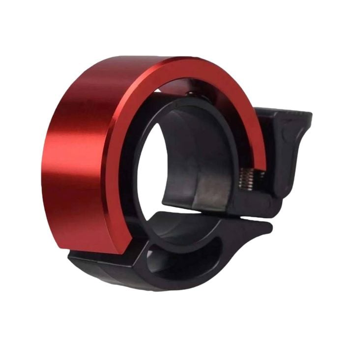 Red Slim O Style Bicycle Bell Aluminium Alloy Handlebar Bike Bell Ring