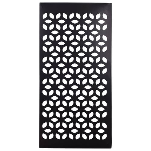 Tuscan Path 1200mm Black Geo Screen Panel - Bunnings Australia