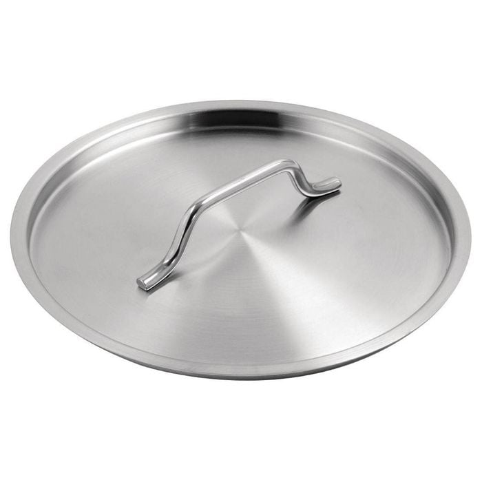 Vogue Saucepan Lid Stainless Steel 200mm Cookware Accessory