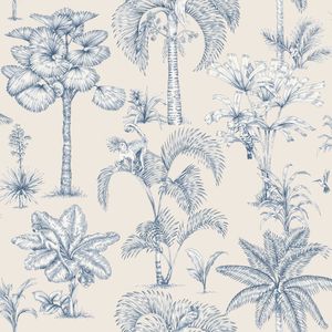 Wallpaper Trader Adele Wallpaper Roll 10.05m X 53cm, Blue