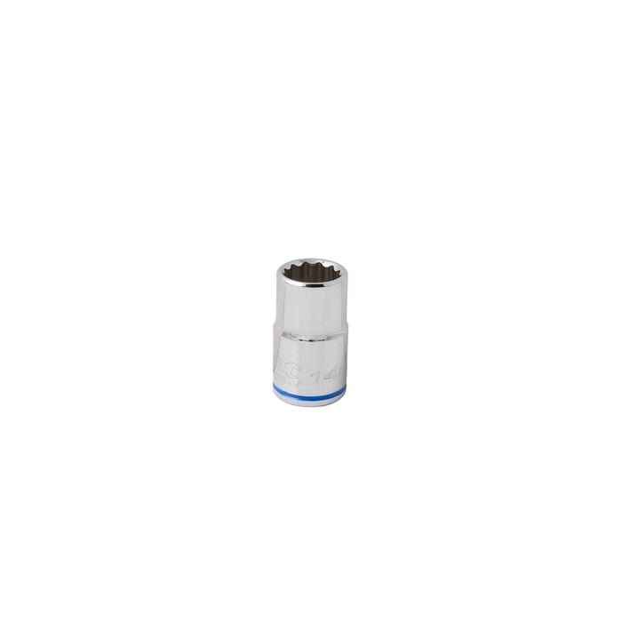 Kincrome 14mm 1/2" Drive Mirror Polish Socket