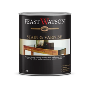 Feast Watson 1L Satin Aged Teak Stain And Varnish