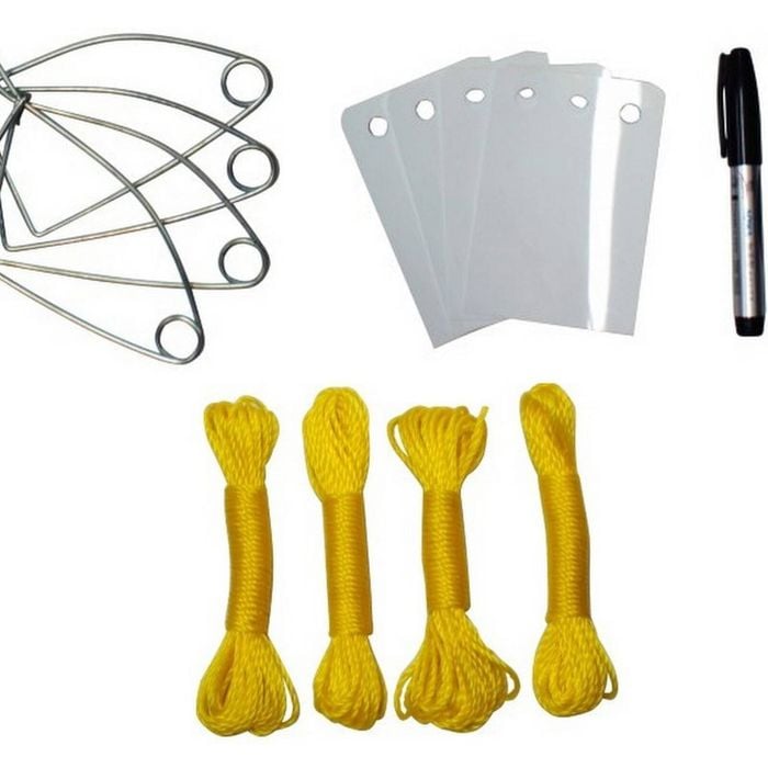 Crab Rope| Baitclips and Crabbing ID Kit - Crabbing Accessories Bundle