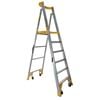 Bailey 170kg 6 Step Aluminium Job Station Platform Ladder