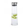 Blomus Acqua Water Glass Jug Pitcher Decanter w/ Lid 1L Clear
