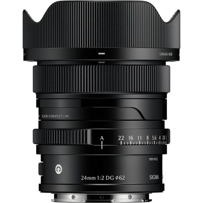 Sigma 24mm F/2 Dg Contemporary Lens - L-mount Black