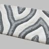 Swirl 3d Design Tufted Soft Pile Bathmat -