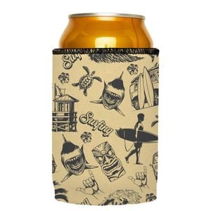 Stubbyz Retro Surf Stubby Cooler