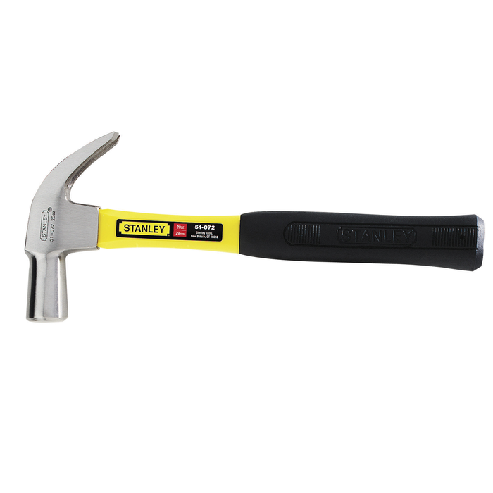 Stanley 20oz 565g Fibreglass Claw Hammer Bunnings Australia