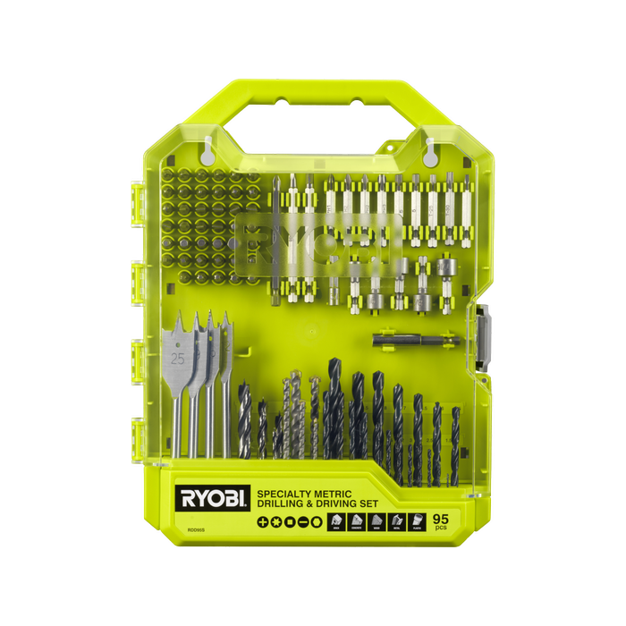 Ryobi 95 Piece Specialty Metric Drill And Drive Set