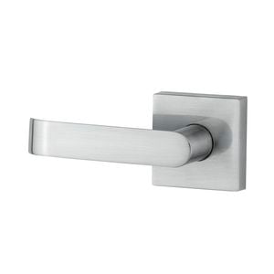 Sylvan Satin Chrome Plate Newton Passage Lever Set