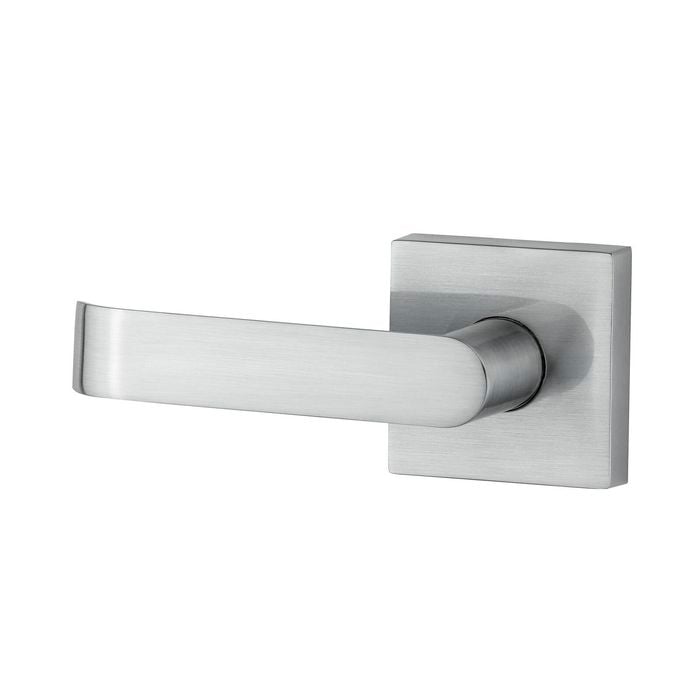 Sylvan Satin Chrome Plate Newton Passage Lever Set