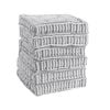 Nicola Spring Garden Chair Seat Cushions - 40cm x 40cm - Pack of 6