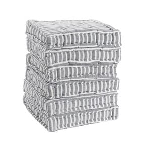 Nicola Spring Garden Chair Seat Cushions - 40cm x 40cm - Pack of 6