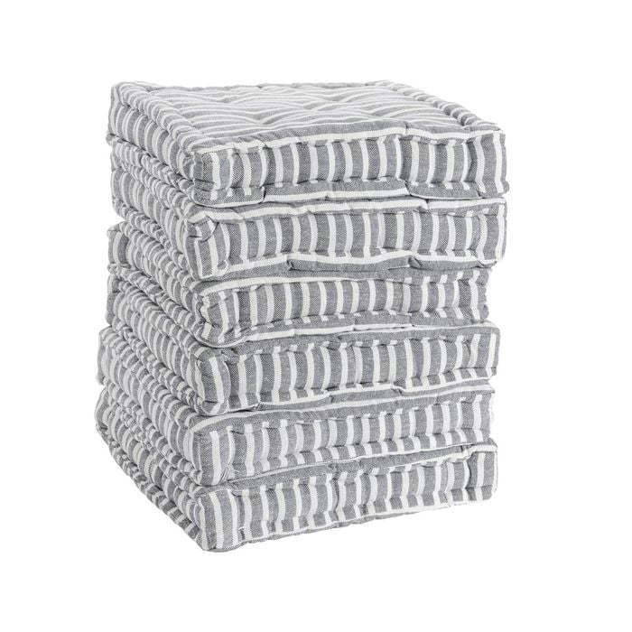 Nicola Spring Garden Chair Seat Cushions - 40cm x 40cm - Pack of 6