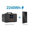 Voltx 2400w Portable Power Station + 100w Solar Panel