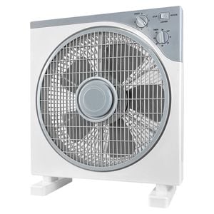 Click 30cm Box Fan With Timer