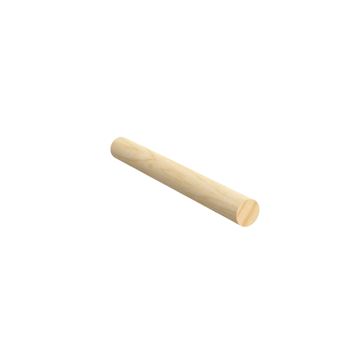 Porta 12.7 x 12.7mm 1.2m Clear Dowel Pine