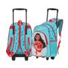 Disney Moana 17'' Trolley Backpack Kids/Children Bag - Blue