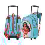 Disney Moana 17'' Trolley Backpack Kids/Children Bag - Blue
