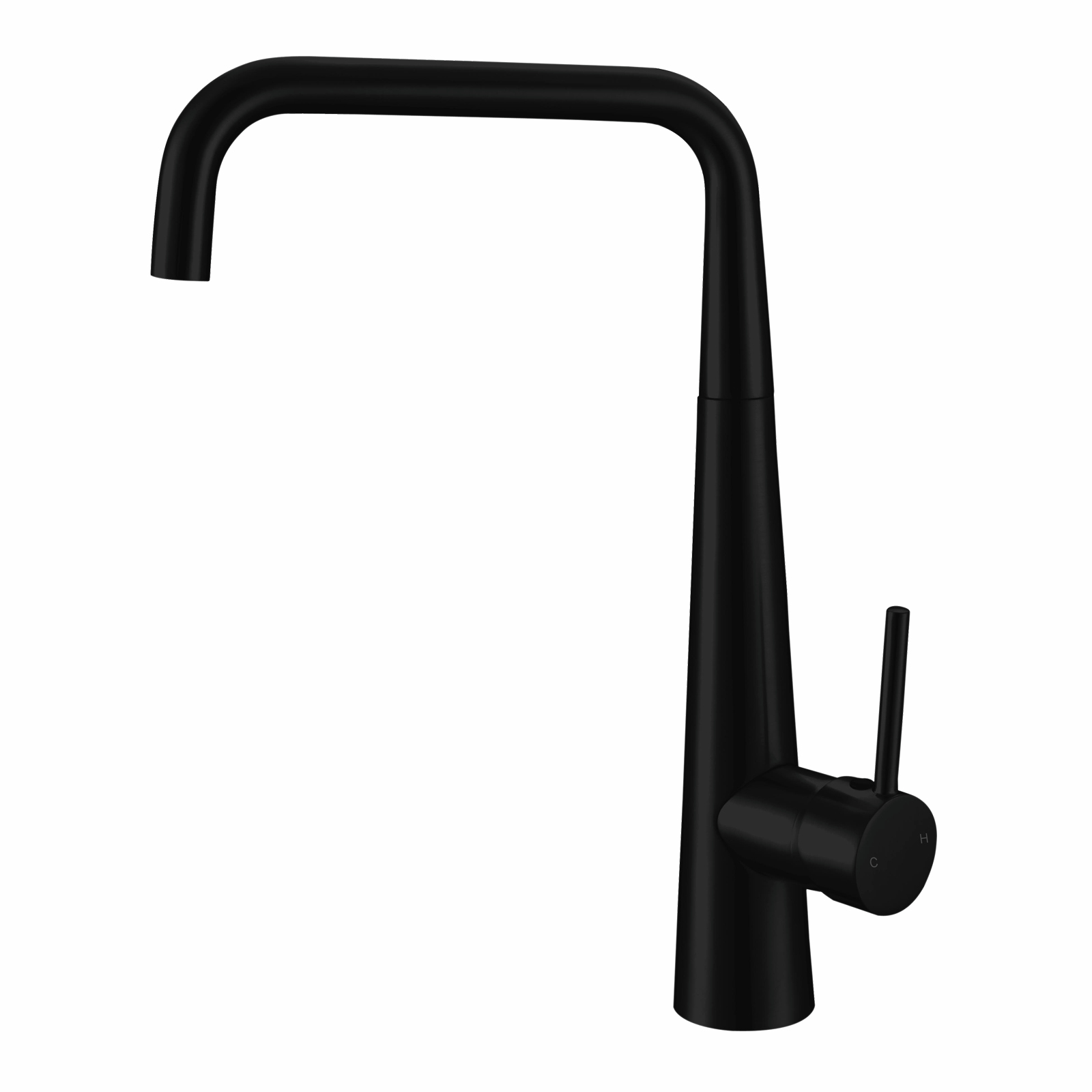 Mondella WELS 4 Star 7.5L/min Black Concerto Side Lever Sink Mixer product image