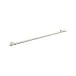 Windoware 1300-2400mm 25/28mm Satin End Cap Adjustable Metal Premium Curtain Rods