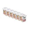 6PK Lemon and Lime Crystal Keep Fresh Container 1.1L Food Safe Kitchenware