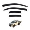 AUSGO Injection Weather Shields for Toyota Hilux Extra Cab 2025-Onwards Weathershields Window Visors Wind Deflectors