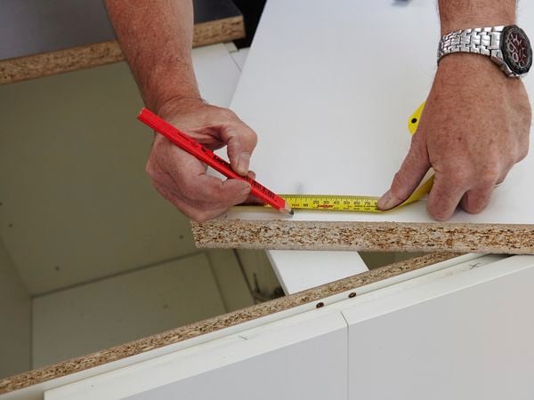 DIY - Header and Step 1 - How to install a laminate benchtop 