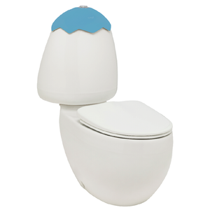 Johnson Suisse Egg Junior Blue Lid Close Coupled Suite