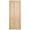 Corinthian 2040 x 920 x 40mm Entrance Door Blonde Oak AWO7 - 920mm