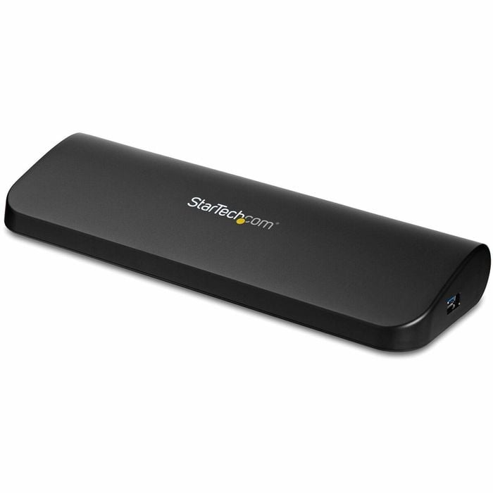 StarTech.com Dual Monitor USB 3.0 Laptop Docking Station, HDMI & DVI/VGA, 3x USB-A Hub, GbE
