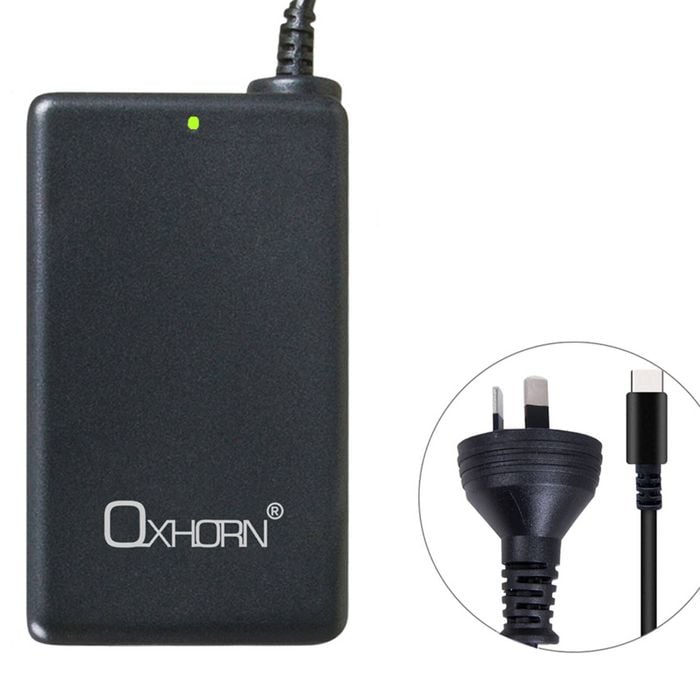 Oxhorn 65w Ac Power Adapter Usb-c Charger Power Delivery For Lenovo Hp Dell Asus Usb-c Laptop Tablet Mobile