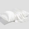 LINENOVA 100% Mulberry Silk Pillow Case 22 Momme Slip Pillowcases - White