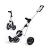 Fitnesslab 4 Wheels Golf Trolley Buggy Foldable Golf Bag Cart With Footbrake