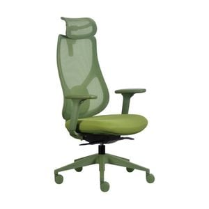 Mondo Scout Chair Ergonomic Office Work W/ Mesh Back & Support Olive Green