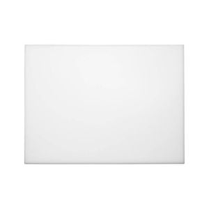 Hygiplas Chopping Board Extra Thick High Density White 600x450x25mm Commercial Kitchen Food Prep