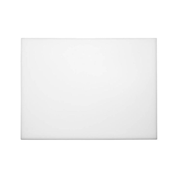 Hygiplas Chopping Board Extra Thick High Density White 600x450x25mm Commercial Kitchen Food Prep
