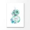 Light Green Perfume Print 100% Australian Made 100 x 150cm (Acrylic)