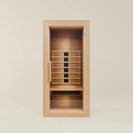 Compact Home Gym 1 Person Infrared Sauna Detox Relax & Improve Health at Home