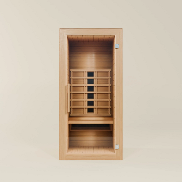 Compact Home Gym 1 Person Infrared Sauna Detox Relax & Improve Health at Home