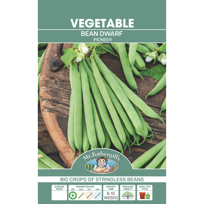 Mr Fothergill's Seed Dwarf Bean Pioneer