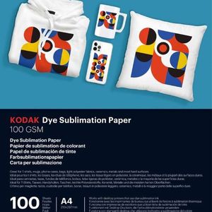Kodak Dye Premium Sublimation Paper 100GSM A4 100 Sheets