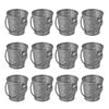 Moda Brooklyn Mini Galvanised Cutlery Bucket 80x80mm | Set Of 12