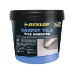 Dunlop 2L Pressure Sensitive Carpet Tile Adhesive