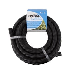 Nylex 22mm x 10m Grey Water Hose